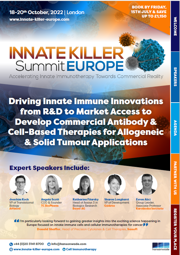 Innate Killer Summit Europe - Brochure
